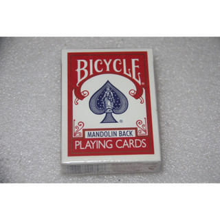 出清 輕微盒損 撿漏 BICYCLE 809 MANDOLIN 曼陀鈴 紅背 撲克牌