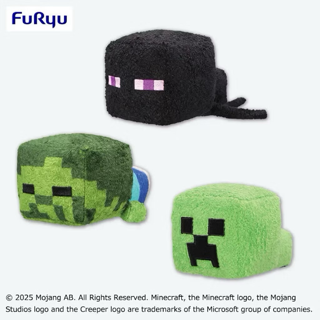 ❤Lika小舖❤Minecraft 日本正版景品現貨 當個創世神 麥塊 苦力怕 充能苦力怕 帶電苦力怕 押上