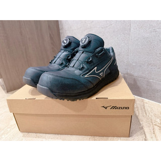 二手近全新/【MIZUNO美津濃】輕量 安全防護鞋 工作鞋SU 51L BOA F1GA247701 /247709