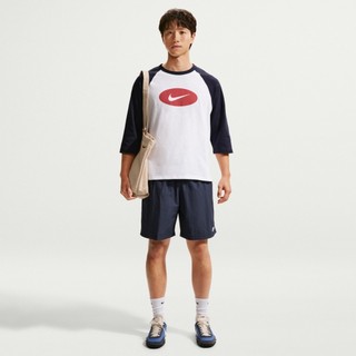 【NIKE 耐吉】短褲 男 運動褲 寬鬆 AS M NK CLUB SPORT SHORT 藍 IF0845-451