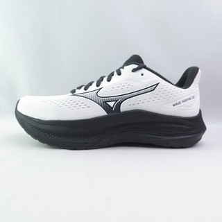 MIZUNO J1GC264557 WAVE INSPIRE 22 SW 男慢跑鞋 4E寬楦 白x黑