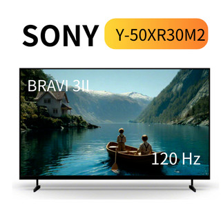 SONY Y-50XR30M2 BRAVIA 3 II 50型 4K 120 Hz智慧顯示器 50XR30 ~HAO商城