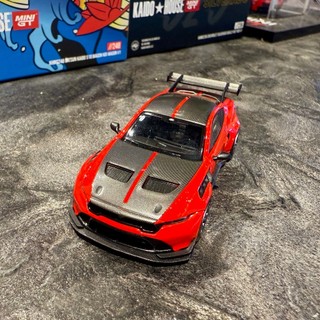 免運 台版 MINI GT Ford Mustang GTD Race Red 1196 野馬 紅色
