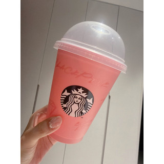 Starbucks 星巴克 櫻花漫舞Kermit隨行杯保溫杯不鏽鋼粉色