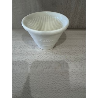 青瓷窯燒 粒粒濾杯 Lily Cup 陶瓷濾杯 波浪濾杯 185&102濾紙皆可 (二手)