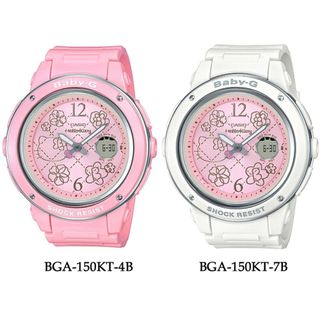 Baby-G 聯名錶款 HELLO KITTY BA-150KT 二色均一價$5500 限量款