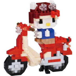 NanoBlock 迷你積木 - NBCC 263 Hello Kitty × Honda Super Cub