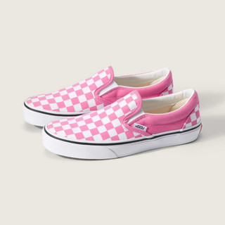 【Twoel_official】Vans Slip On Checkerboard 粉 棋盤格 懶人鞋 帆布鞋