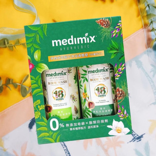 MEDIXIX 阿育吠陀秘方沐浴液態皂 草本+寶貝 液態皂 750毫升 兩入組【Sunny Buy】