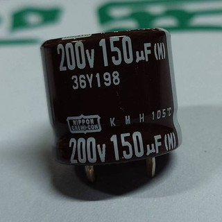 Nippon Chemi-Con 日本化工 黑金剛 Snap-in 牛角型鋁質電解電容器