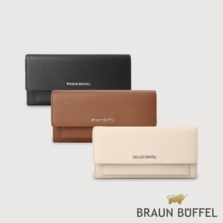 【BRAUN BUFFEL】薇拉-C 6卡兩折長夾-多色賣場(德國小金牛台灣總代理)/BF2004-631