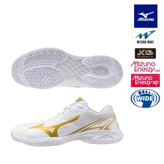 MIZUNO 美津濃 WAVE CLAW 4 男款 寬楦 羽球鞋 71GA264318