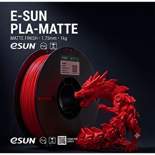 【eSUN易生】PLA Matte 啞光3D列印線材 無線盤耗材 適用拓竹