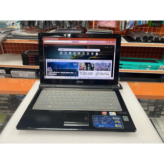 中古 Asus 華碩 14吋文書筆電 U80V Dou P7450/4G RAM/500G HDD/Win10