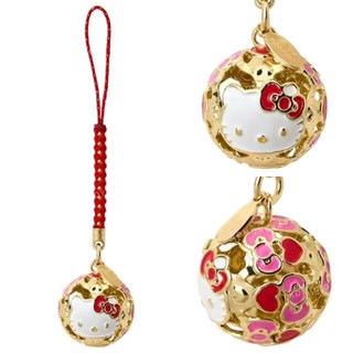 🇯🇵日本區域限定SANRIO三麗鷗HELLO KITTY櫻花鏤空鈴鐺吊飾