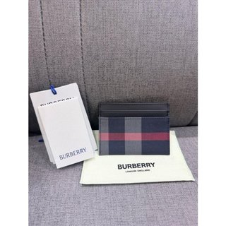 &漢森精品& BURBERRY 格紋 卡夾 現貨