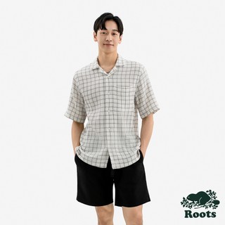 Roots 男裝-ISLA CAMP 短袖襯衫