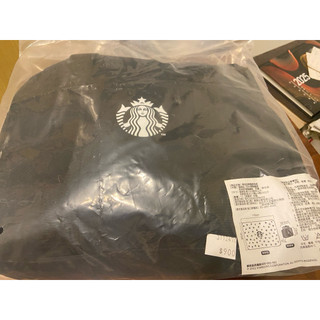 星巴克 黑色品牌隨身毯組