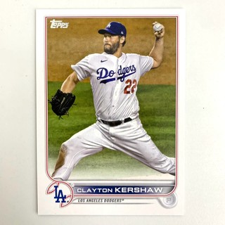 2022 Topps Series 1 Clayton Kershaw 道奇隊 科蕭 球員卡 棒球卡