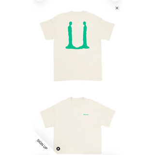 🍿GD 權志龍 G-Dragon ÜBERMENSCH T-SHIRT NATURAL/GREEN 男女皆可 短袖上衣