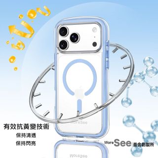 MoreSee墨舍 iPhone18/17極緻泡泡系列防摔殼