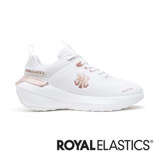 ROYAL ELASTICS TRON (Star III) 運動休閒鞋 網布 白/玫瑰金 (女)