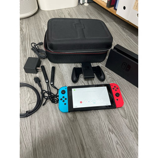 二手 任天堂 Nintendo Switch 主機 紅藍版 電力加強版 掌上型遊戲機 主機 電玩