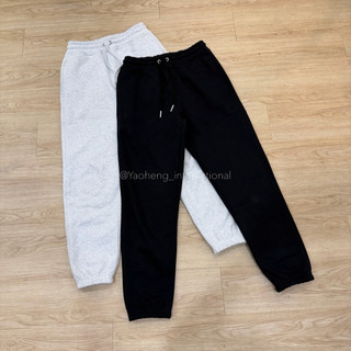 【曜恆｜台灣出貨📦】 ON RUN 昂跑 秋冬新款 刺繡小標 鋪棉 縮口 長褲 休閒 日常 黑/白