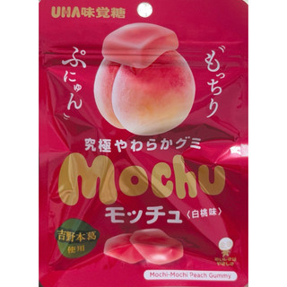 UHA味覺糖 Moch軟糖 白桃口味45克2027.05