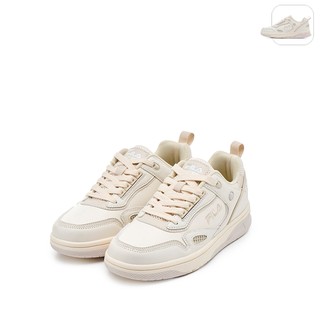 【FILA】女性Tennis Ball運動鞋-米 5-C943Z-777
