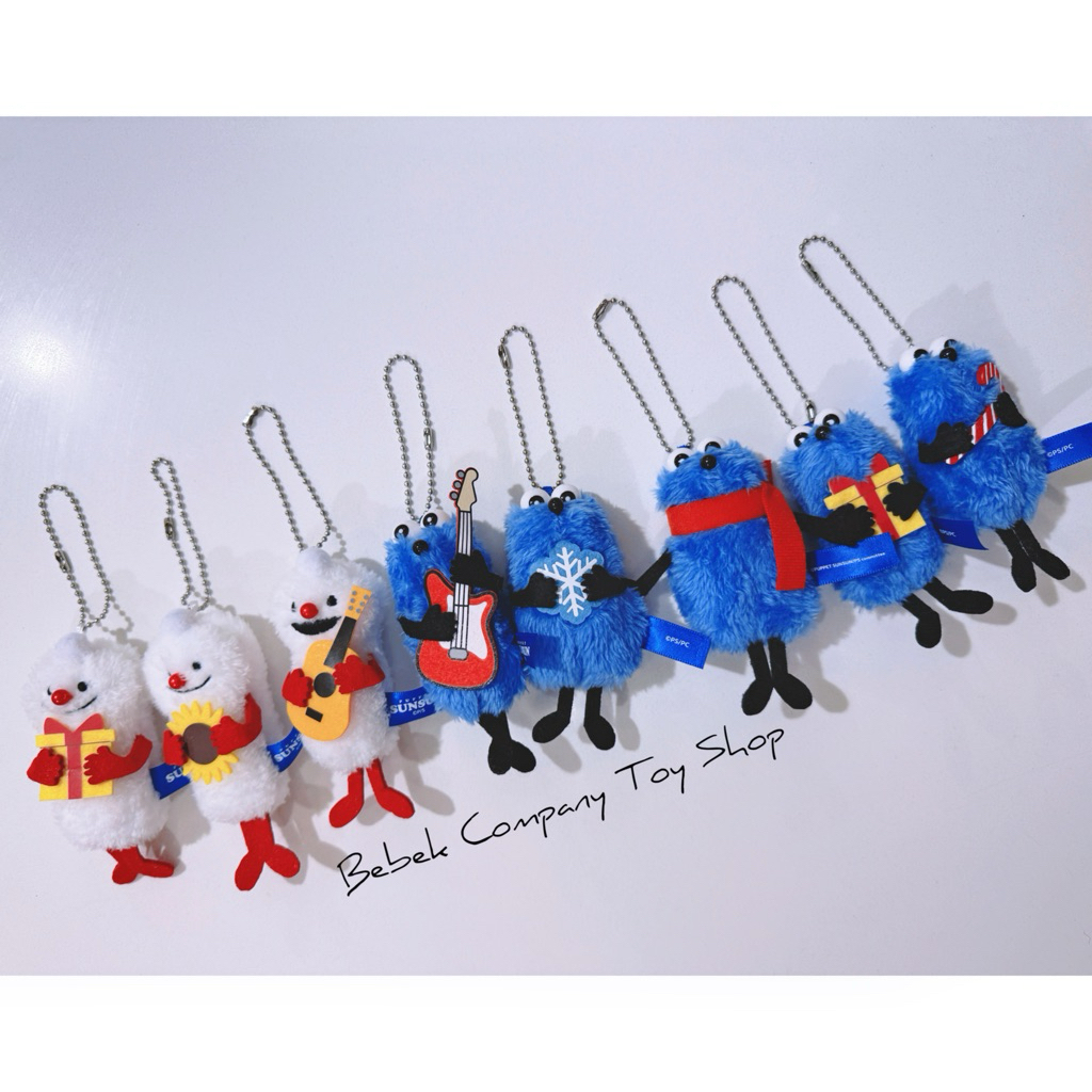 現貨 日本正版🇯🇵塑膠眼 吊飾 パペットスンスン PUPPET SUNSUN 帕比順順 玩偶 娃娃 布偶 景品 鑰匙圈
