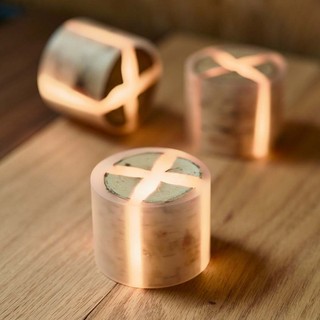 日本 adum DESIGN&CRAFT｜White birch Light 白樺木氣氛燈【拓幸良品】小夜燈 LED燈