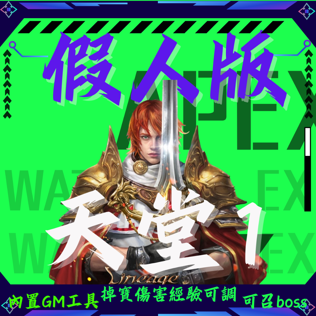 【經典單機】天堂1 天堂假人版 天堂單機版 天堂270 可連線朋友 召喚boss