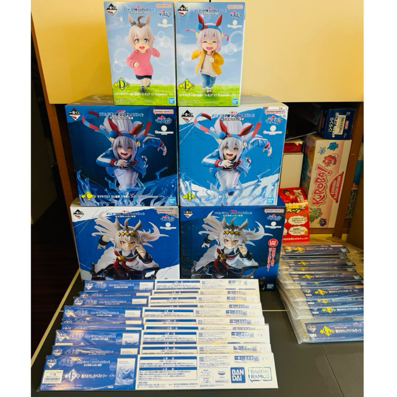 🔥【全新現貨】 日版 一番賞 賽馬娘 灰髮灰姑娘 灰之怪物VS白色稻妻 F賞 G賞小栗帽 玉藻十字 壓克力立牌 掛軸