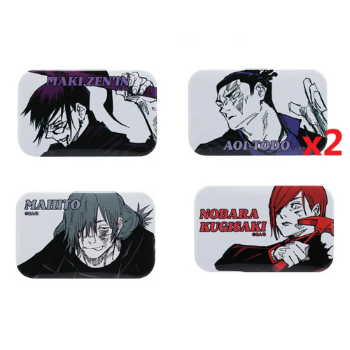 咒術迴戰 原畫 方形支架徽章 釘崎野薔薇 東堂葵 真人 禪院真希