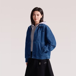 The North Face W DENIM JACKET - AP 女多口袋牛仔外套-NF0A8FZSDG4