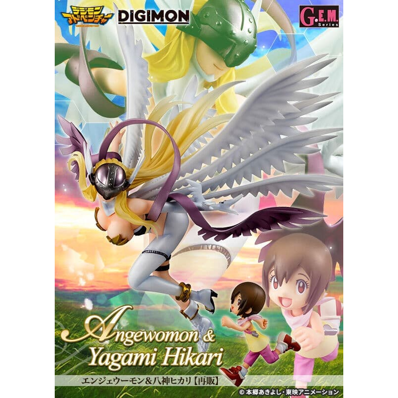 【池袋玩具屋】代理版 MH限定 G.E.M.系列 數碼寶貝大冒險 天女獸＆八神光 再版 26年7月預購