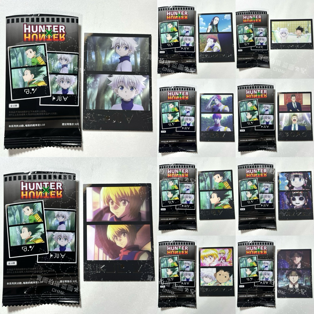 《雞哥MK》現貨 全職獵人 漫玩社正版 TV場面寫 拍立得盲盒 拆盒確認款 小傑 奇犽 酷拉皮卡 雷歐力 西索 庫洛洛
