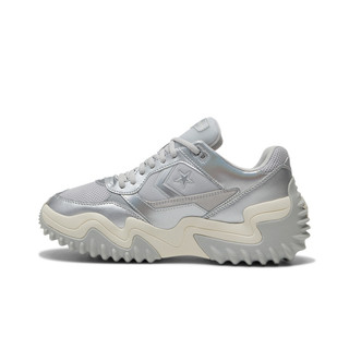 CONVERSE WAVE MOTION TRAINER OX SILVER 女 休閒 厚底 增高 銀灰-A19129C