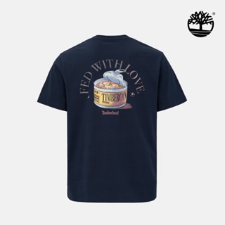Timberland 中性深寶石藍情人節短袖T恤|0YHFJ433
