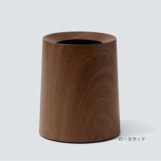 [OTTER] 現貨 日本 Ideaco TUBELOR HOMME 木紋款垃圾桶｜木紋垃圾桶 設計垃圾桶 隱藏垃圾袋