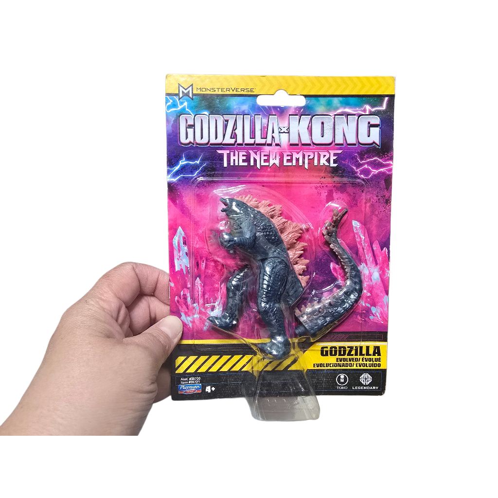 Playmates Toys 《哥吉拉與金剛：新帝國》 3.25 吋迷你進化版哥吉拉（EVOLVED）哥吉拉