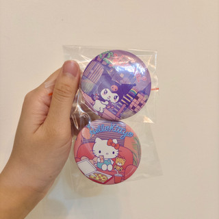 ꒰ 現貨 三麗鷗✨韓國盲抽徽章-庫洛米/HELLO KITTY
