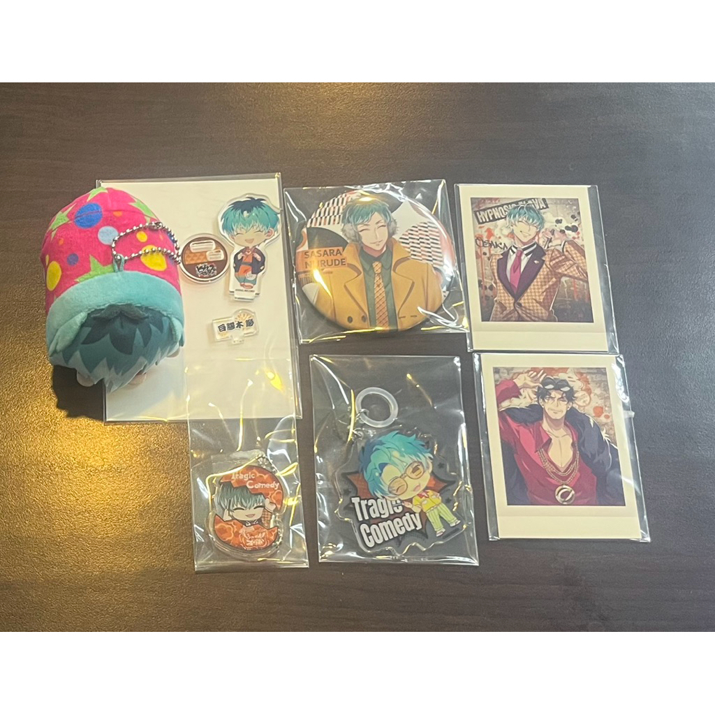 催眠麥克風Division Rap Battle 白膠木 簓、天谷奴 零周邊（娃娃、小卡、徽章、吊飾、立牌）