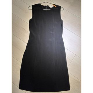 9.5成新-DKNY 黑色修身洋裝 有口袋 4號