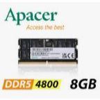 Apacer 宇瞻 DDR5 4800 8GB 筆記型記憶體(FS.08G2A.RTH) 全新未拆 出清