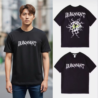 BENSON HOUSE DRYWORLD × FRAGMENT DESIGN 閃電Logo聯名純棉短T 男女款