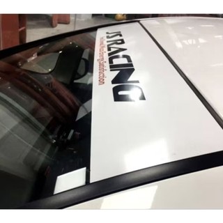 現貨本田 j's racing 改裝 貼紙 JS 前檔貼紙 CRV CIVIC FIT