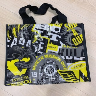 【英威塔｜全新】現貨 INVICTA 購物袋 環保袋 滿版 手提袋 稀有絕版品｜Little Bee 小蜜蜂精品