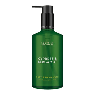 Scottish Fine Soaps 柏樹佛手柑 香水沐浴露（保濕控油沐浴乳 男性男生香氛沐浴膠 敏感肌身體舒敏沐浴精